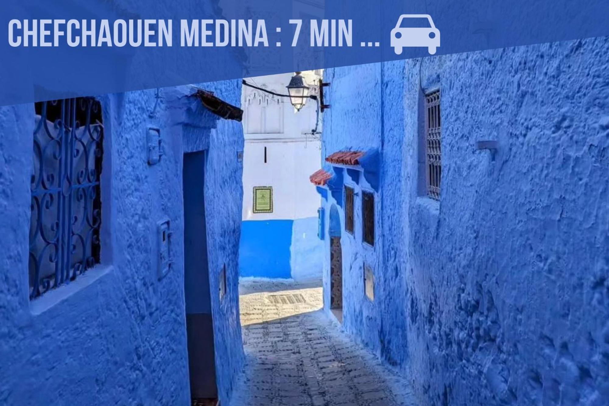 Villa Authentique Avec Vue Panoramique A 3 Km De Chefchaouen Exteriör bild